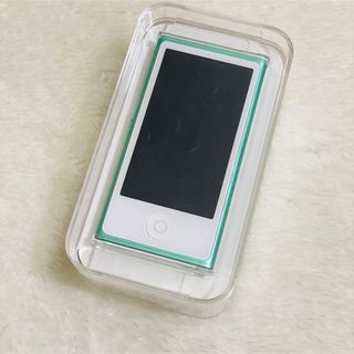 iPod nano 第7世代 16GB グリーン 保護シートケース付