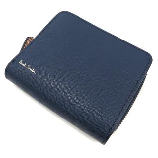 ポールスミス(Paul Smith)のポールスミス 折り財布 ジップストローグレイン マルチカラーストライプ 小銭入れ(折り財布)