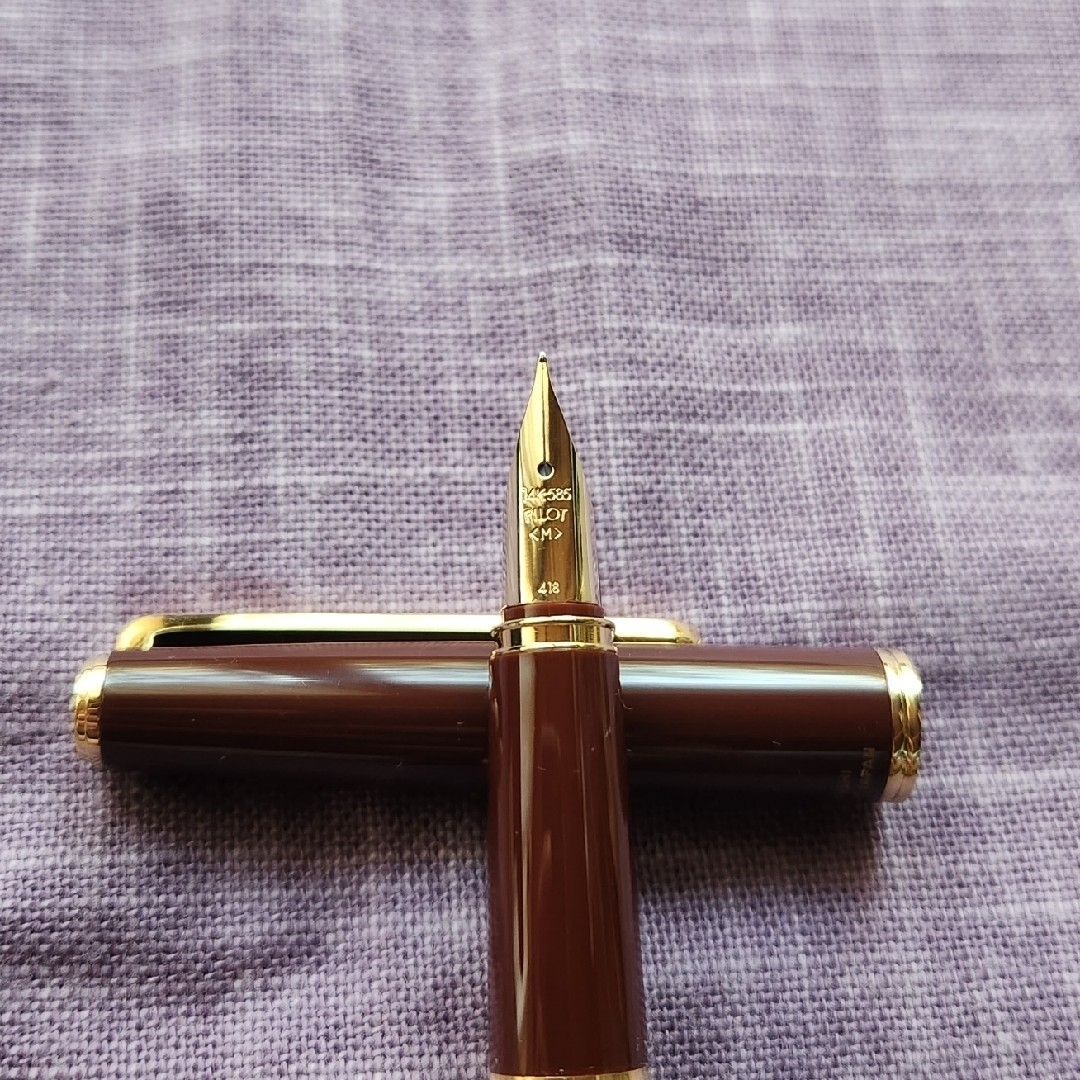 PILOT - パイロット 万年筆 デラックス漆 ディープレッド 14K M PILOT - パイロット 万年筆 デラックス漆 ディープレッド 14K M