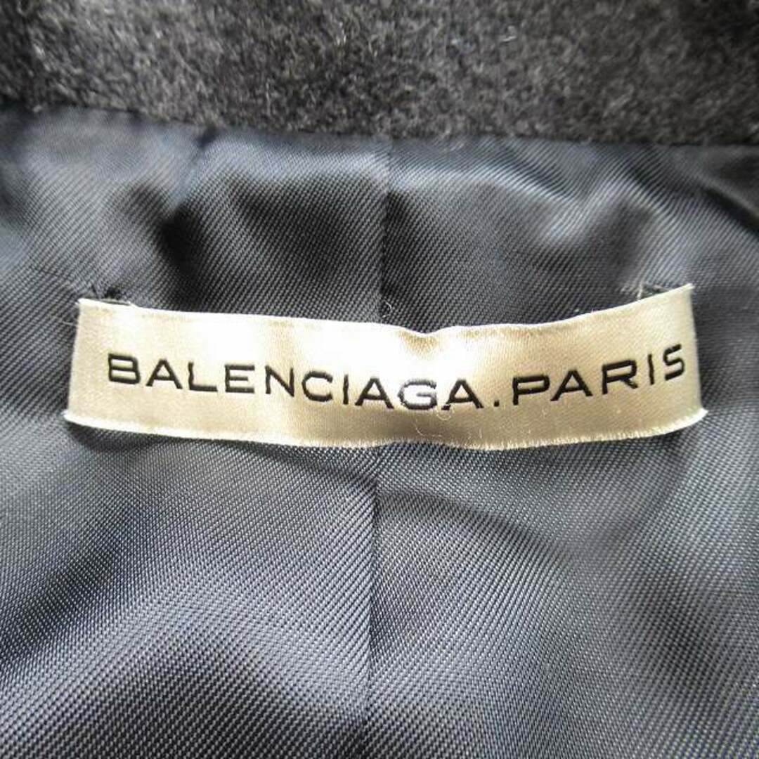 Balenciaga(バレンシアガ)の美品 2012年製 バレンシアガ ダブルブレストショートコート ヴァージンウール レディースのジャケット/アウター(その他)の商品写真