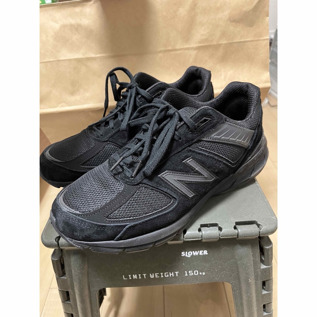 New Balance(ニューバランス)のニューバランス New Balance M990BB5 BLACK ブラック 黒 メンズの靴/シューズ(スニーカー)の商品写真