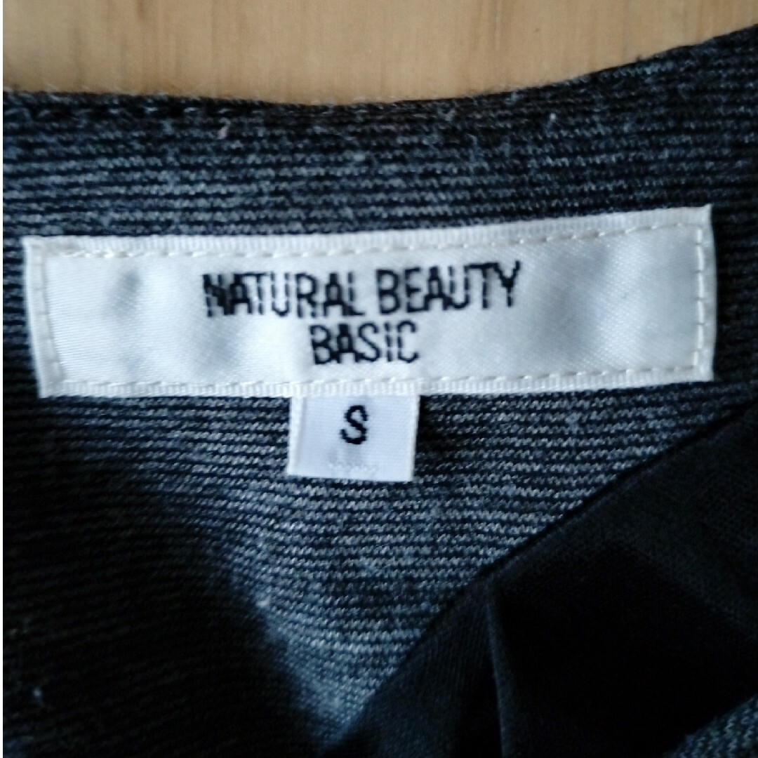 NATURAL BEAUTY BASIC(ナチュラルビューティーベーシック)のナチュラルビューティー　ミニワンピ レディースのワンピース(ひざ丈ワンピース)の商品写真