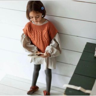 soor ploom Margot sweater vest  2-3y