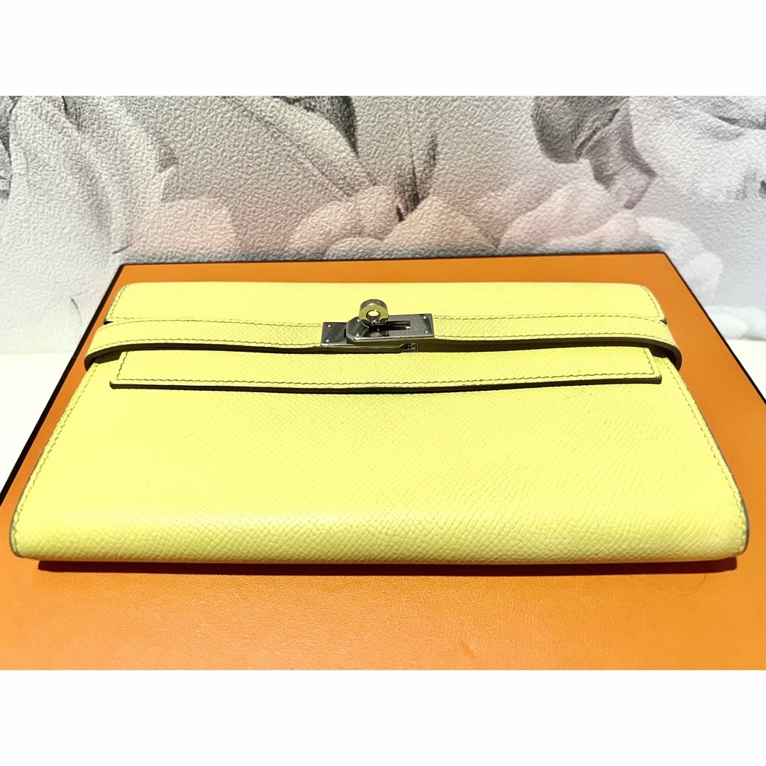 美品★HERMES エルメス 長財布 ケリーウォレット