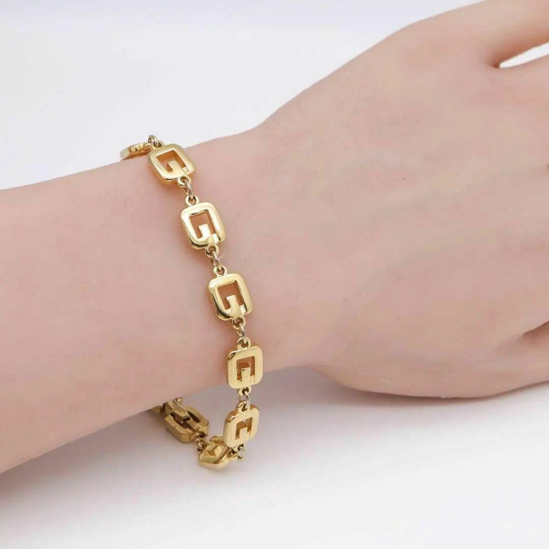GIVENCHY - 《希少》GIVENCHY ブレスレット ゴールド ヴィンテージ G