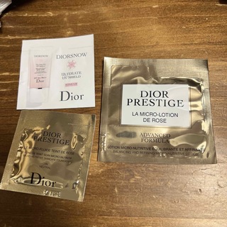 ディオール(Dior)のDior  ディオール　サンプル 試供品　3点セット(サンプル/トライアルキット)