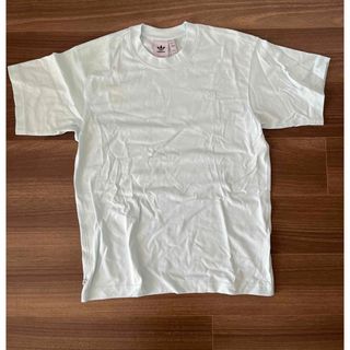 オリジナルス(Originals（adidas）)の試着のみ　アディダス オリジナルTシャツ　Sサイズ　水色(Tシャツ/カットソー(半袖/袖なし))