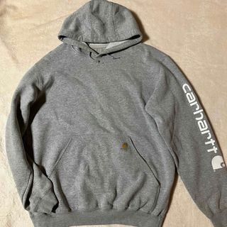 カーハート(carhartt)の【Mサイズ】carhartt カーハート　ロゴ入り　スウェット　グレー(スウェット)