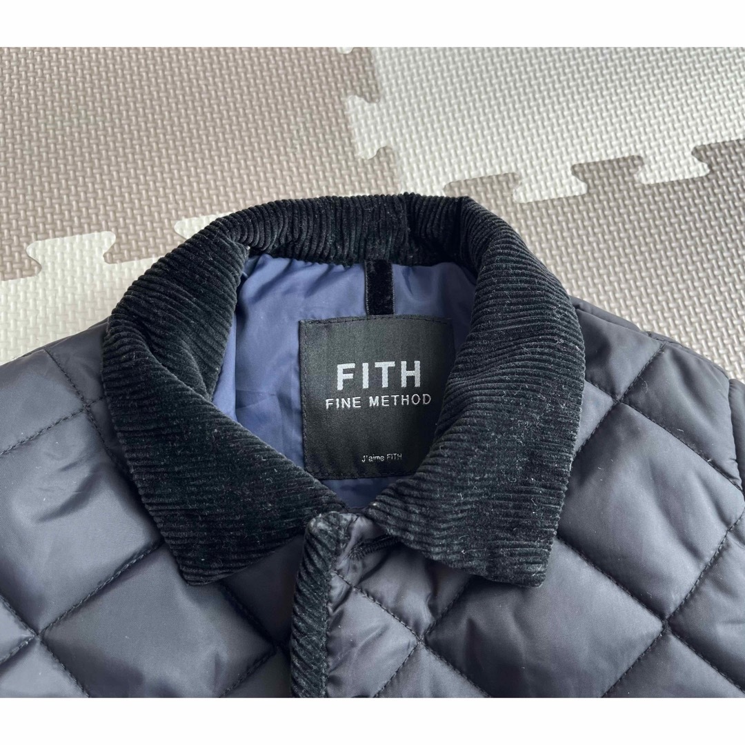 FITH(フィス)のfith キルティングジャケット キッズ/ベビー/マタニティのキッズ服男の子用(90cm~)(ジャケット/上着)の商品写真