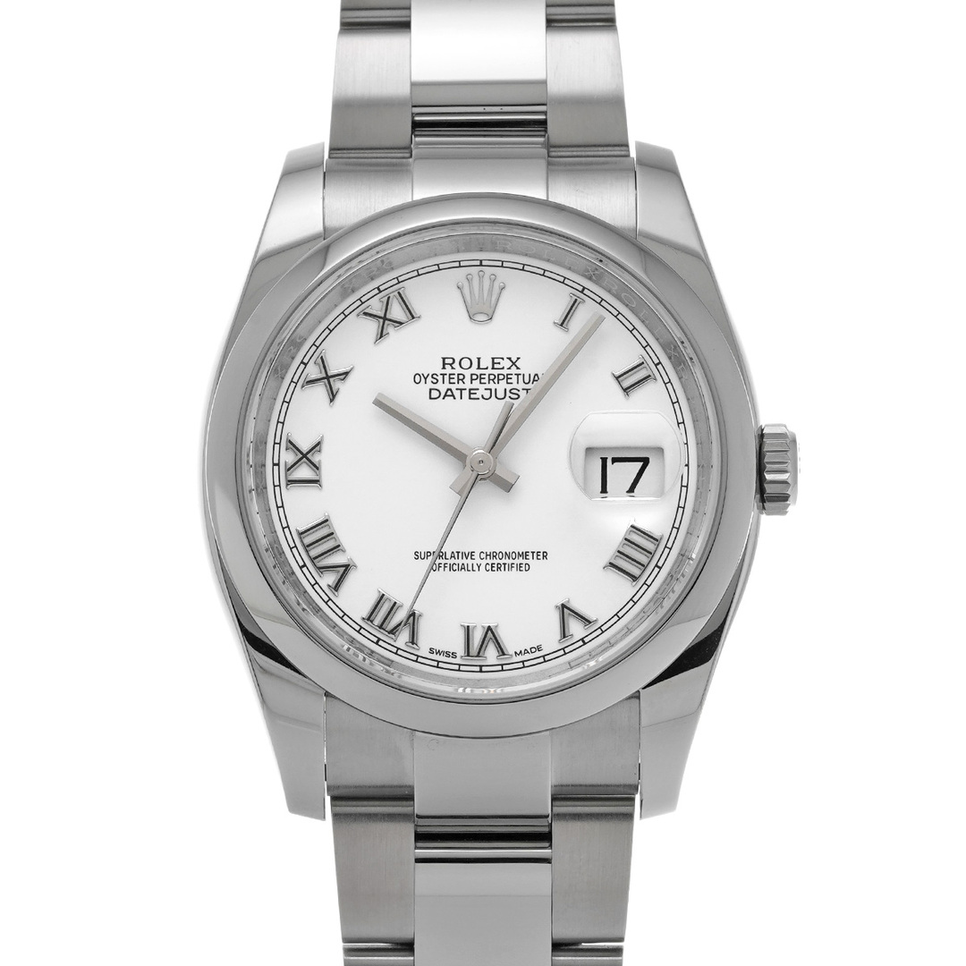 中古 ロレックス ROLEX 116200 ランダムシリアル ホワイト メンズ 腕時計