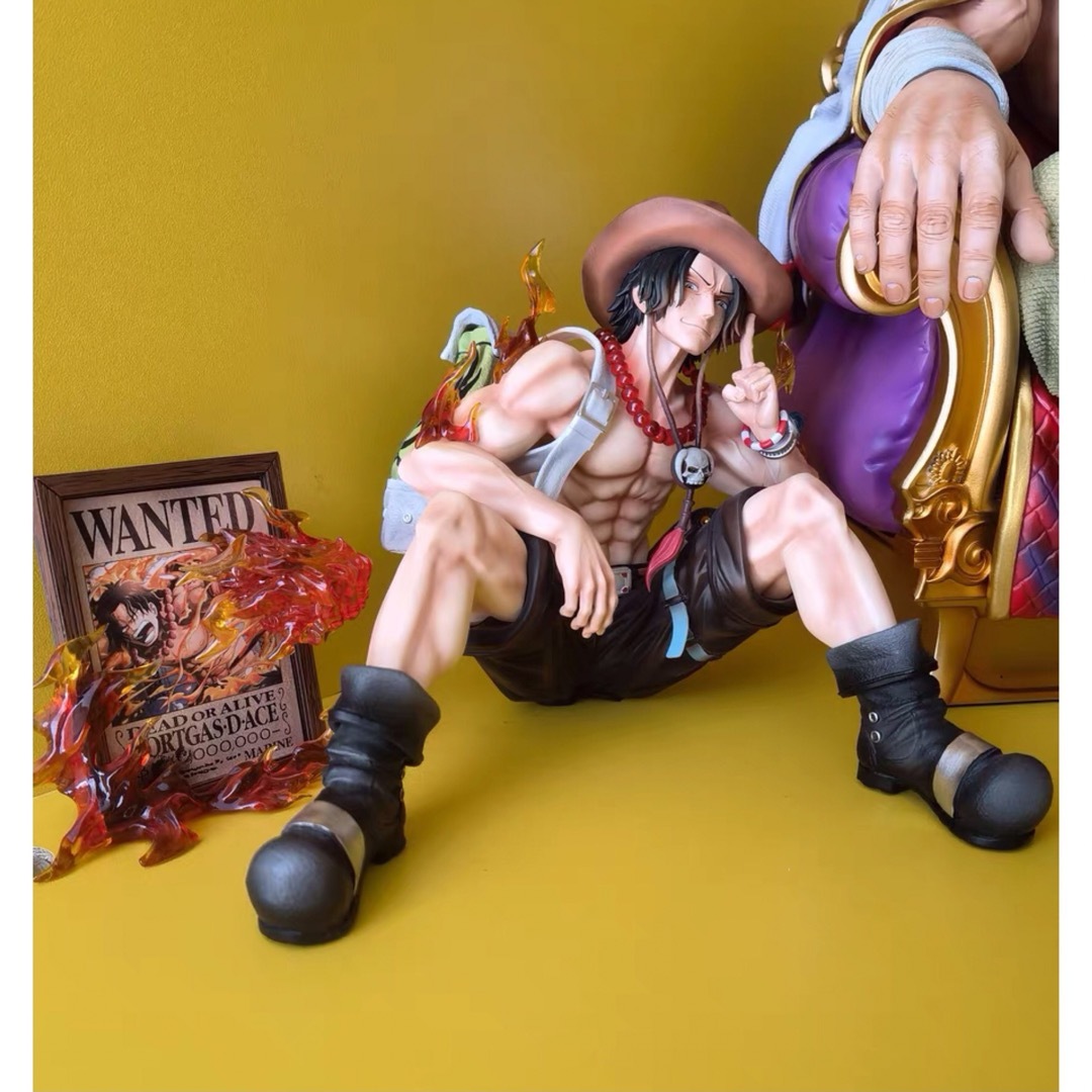 ワンピース One piece エース フィギュアGK ガレージキット の ワンピース One piece エース フィギュアGK ガレージキット の