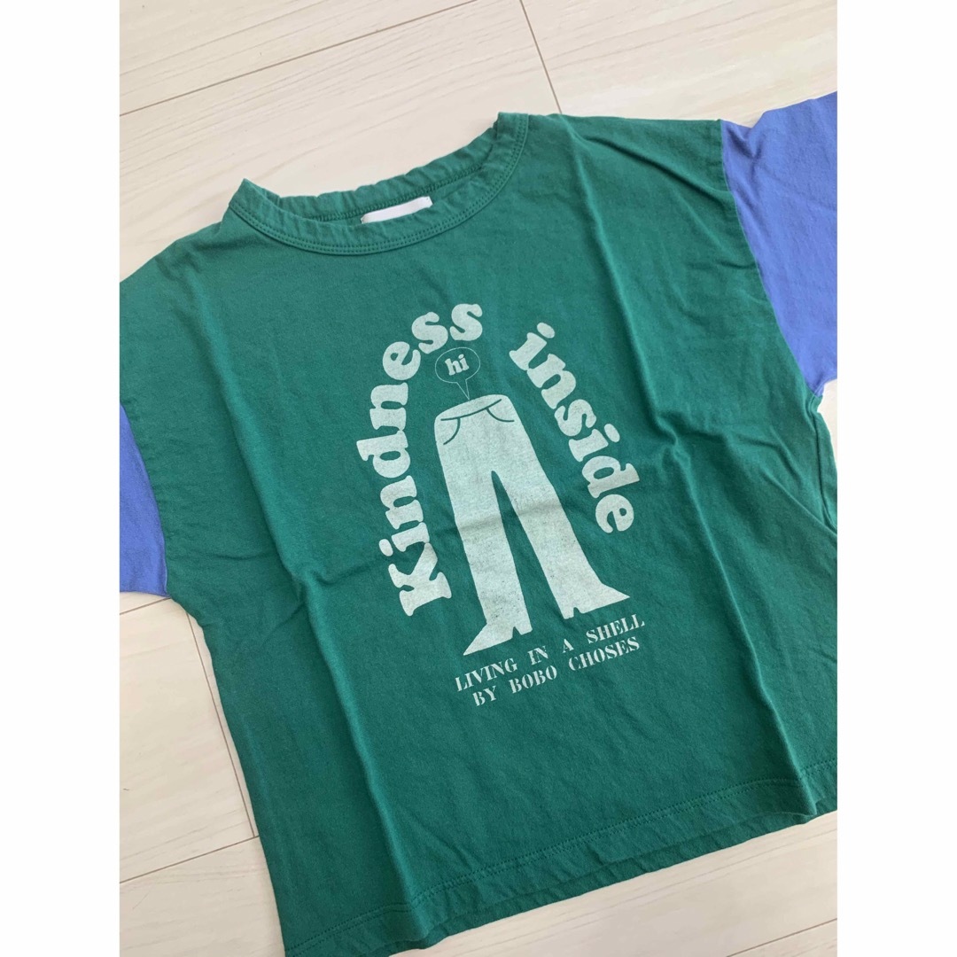 4-5Y＊bobochoses ボタンTシャツ ロンTキッズ服男の子用(90cm~)