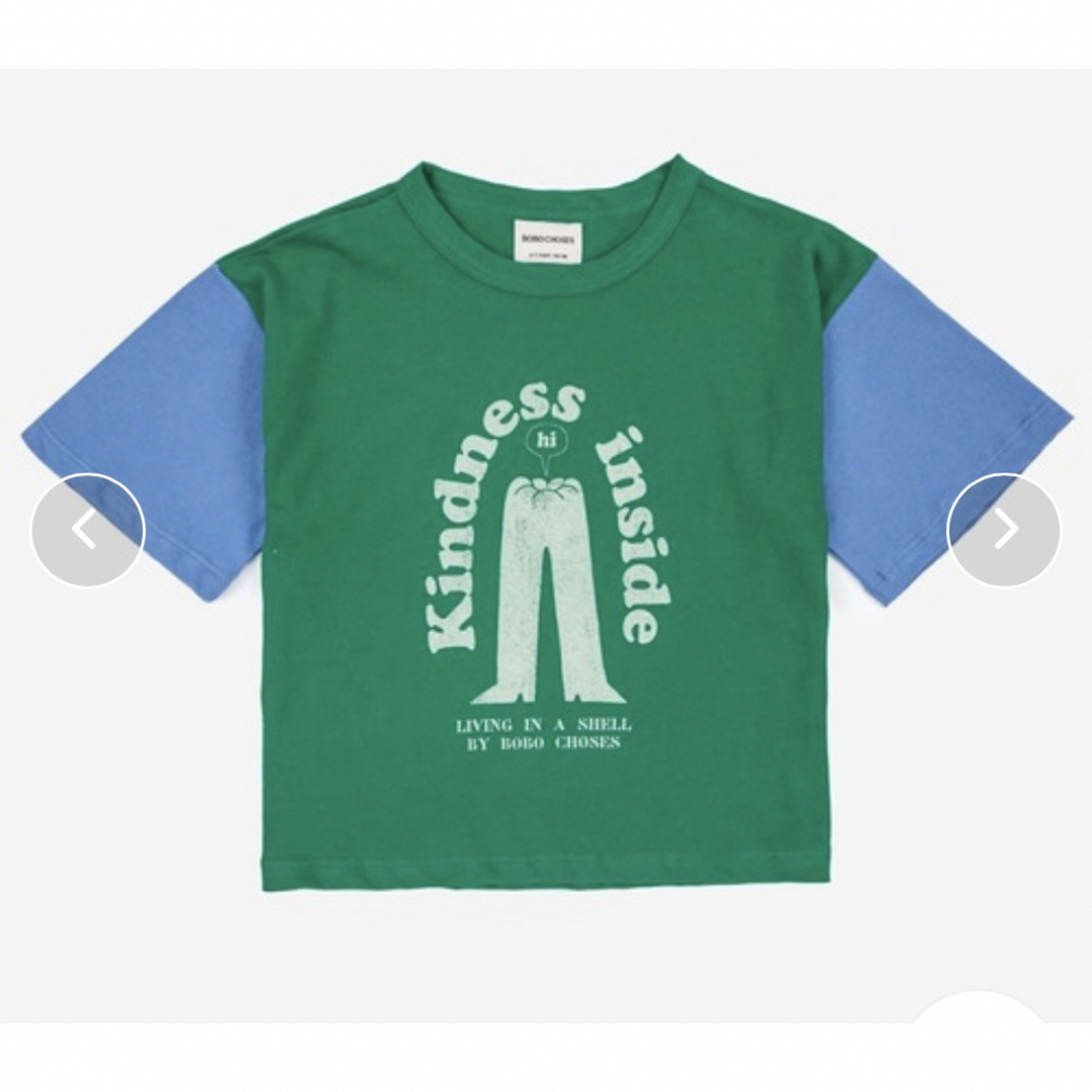 4-5Y＊bobochoses ボタンTシャツ ロンTキッズ服男の子用(90cm~)