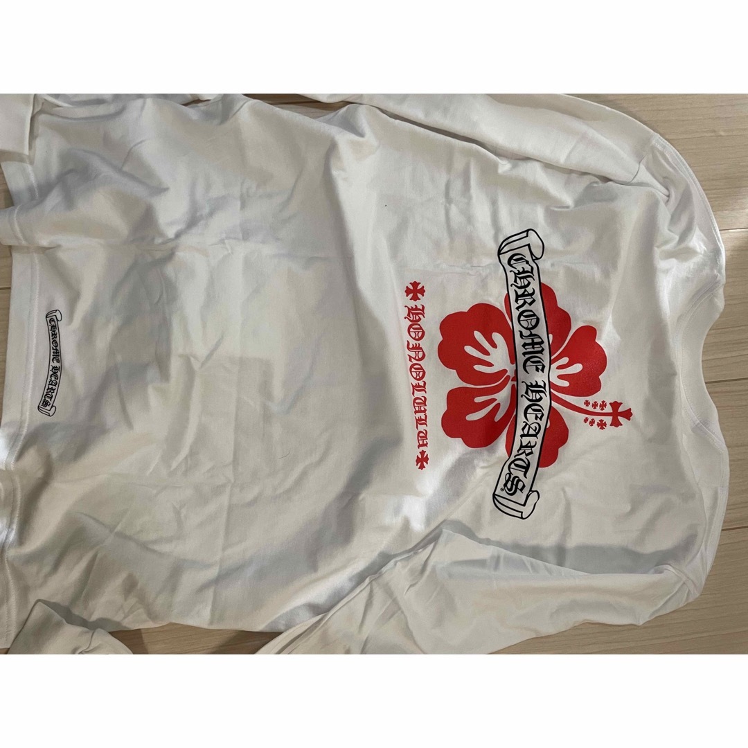 CHROME HEARTS ホノルル限定 クロムハーツ ロンT ハイビスカス-