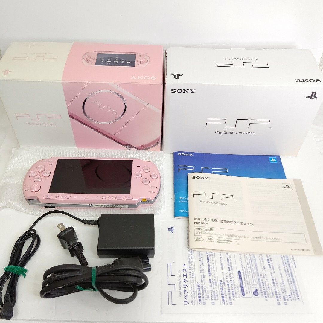 PlayStation Portable - SONY PSP3000 ブロッサムピンク 美品