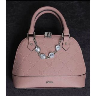 ビジュー付きpiumモノグラムミニバッグの通販 by N's shop|ラクマ