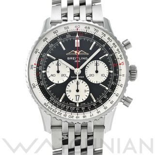 ブライトリング(BREITLING)の中古 ブライトリング BREITLING AB0138211B1A1 ブラック /シルバー メンズ 腕時計(腕時計(アナログ))