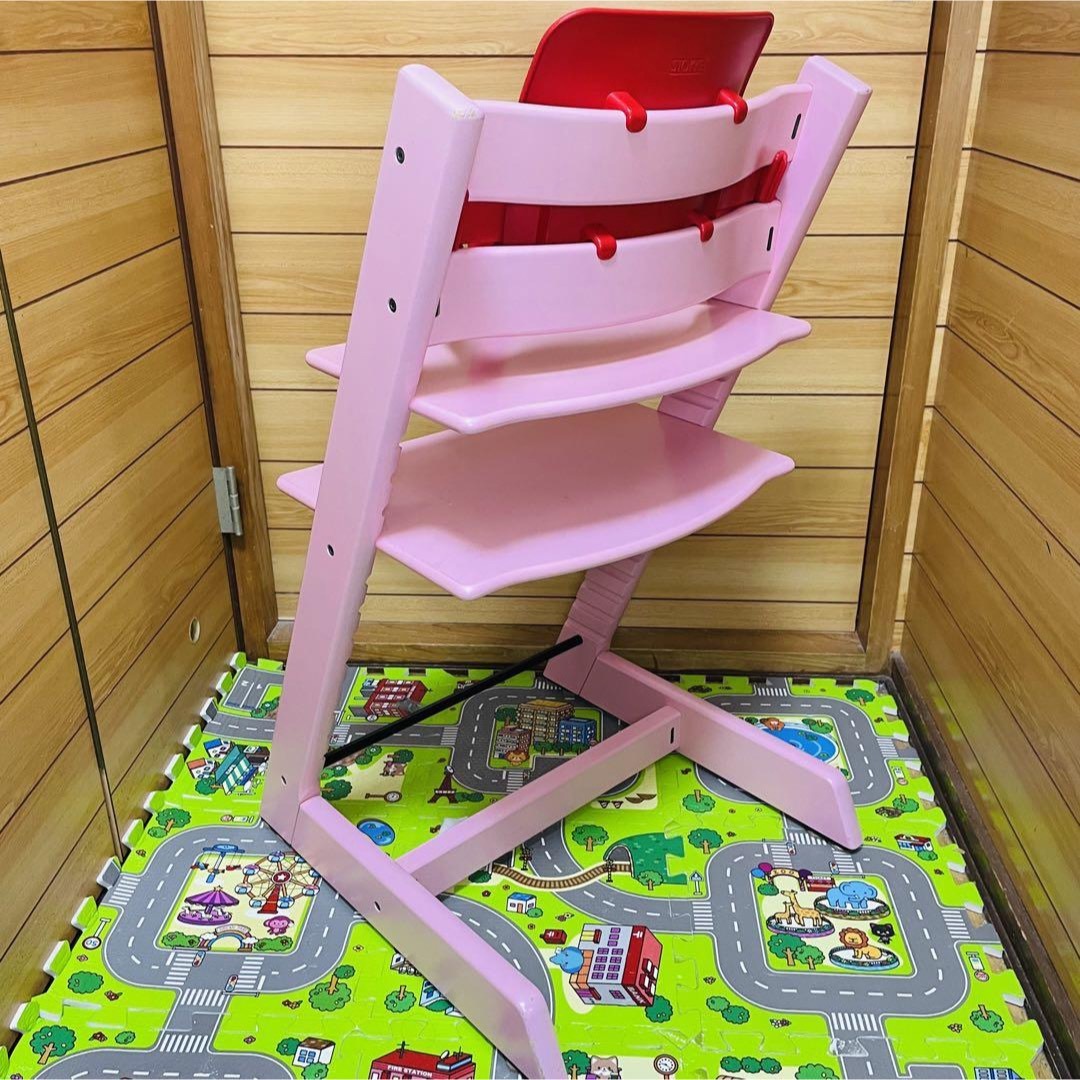 ☆ストッケ STOKKE☆トリップトラップ シリアル4～☆ベビーセット 緑☆