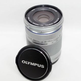 オリンパス(OLYMPUS)のOLYMPUS M.ZUIKO 40-150mm シルバー　望遠ズームレンズ(レンズ(ズーム))