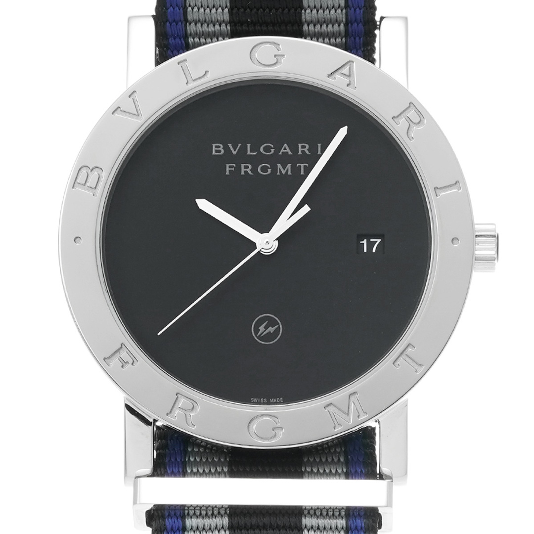 BVLGARI - 中古 ブルガリ BVLGARI BB41S ブラック メンズ 腕時計の通販 ...