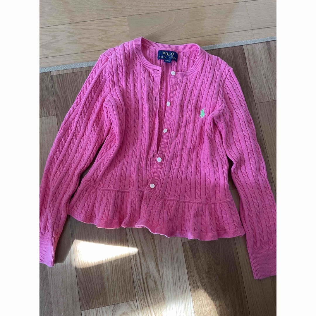 POLO RALPH LAUREN(ポロラルフローレン)のポロラルフローレン　カーディガン キッズ/ベビー/マタニティのキッズ服女の子用(90cm~)(カーディガン)の商品写真