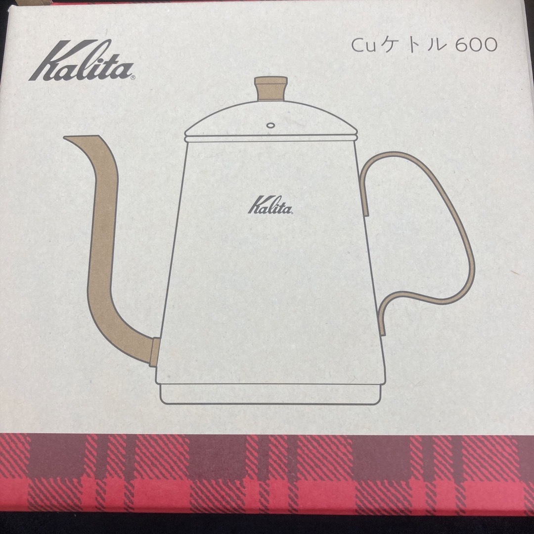 Kalita(カリタ)のKalita カリタ Cuケトル600　銅製ケトル スポーツ/アウトドアのアウトドア(調理器具)の商品写真