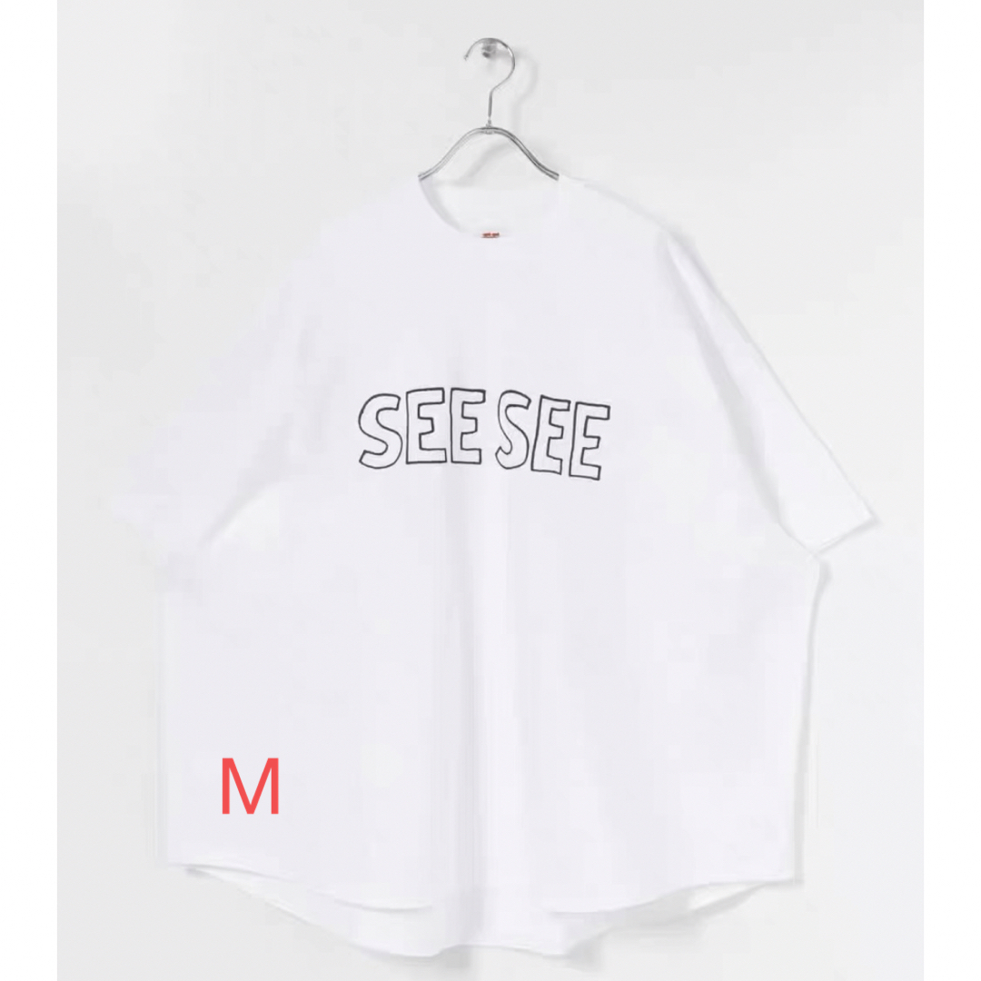 SEE SEE BIG POCKET FONT LOGO TEE 22SS-12 | フリマアプリ ラクマ