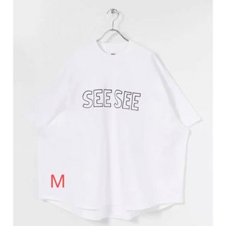 SEE SEE BIG POCKET FONT LOGO TEE 22SS-12(Tシャツ/カットソー(半袖/袖なし))