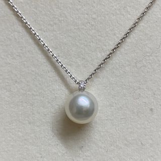 タサキ(TASAKI)の田崎真珠 タサキ TASAKI K18WG アコヤ真珠ペンダントトップネックレス(ネックレス)