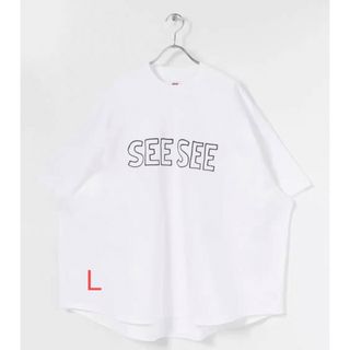 SEE SEE BIG POCKET FONT LOGO TEE 22SS-13(Tシャツ/カットソー(半袖/袖なし))