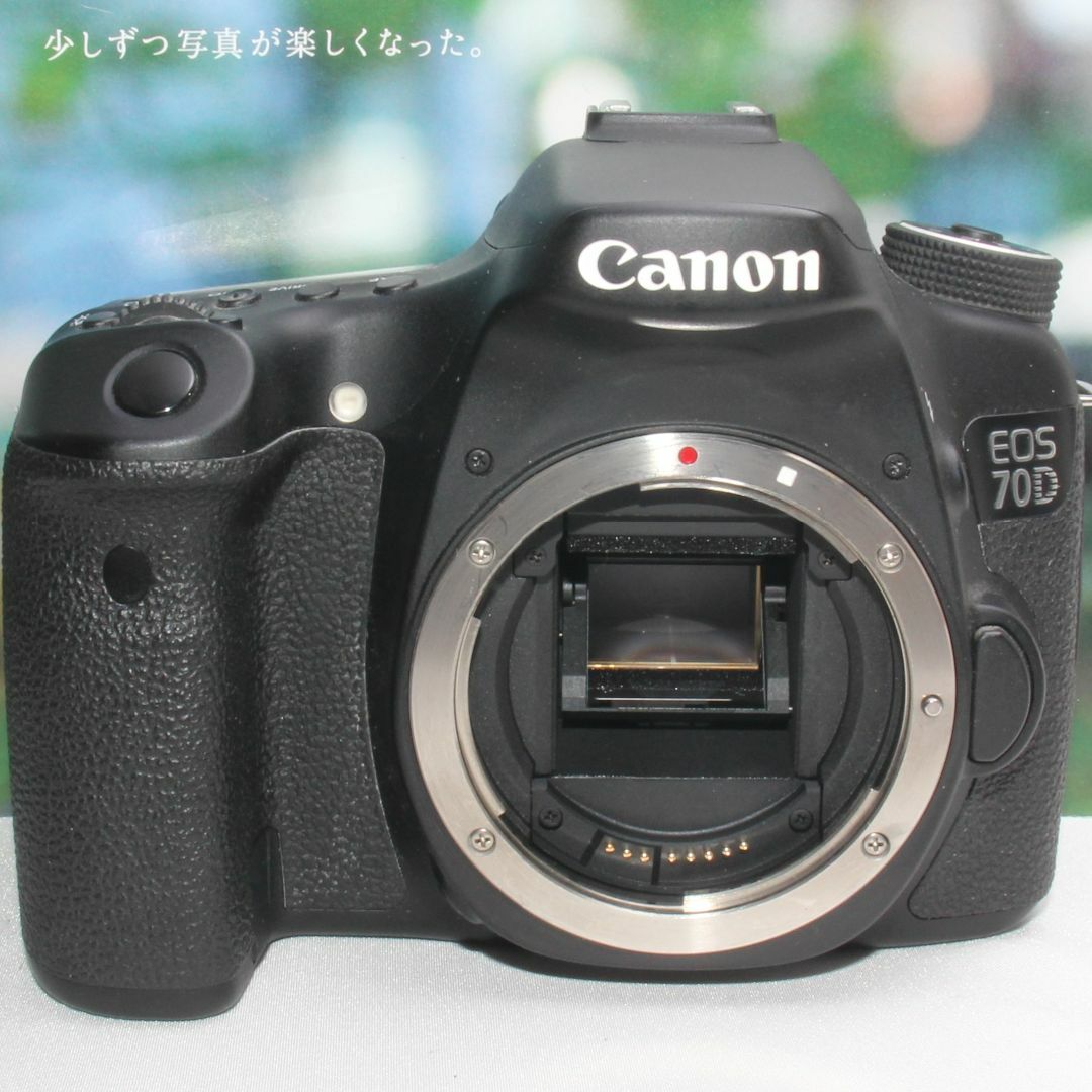 ❤️予備バッテリー付き❤️Canon EOS 70D 超望遠トリプルレンズ❤️