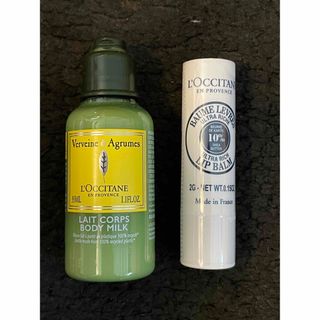 ロクシタン(L'OCCITANE)の★ロクシタン★ボディミルク&リップクリームのトラベルキット(ボディローション/ミルク)