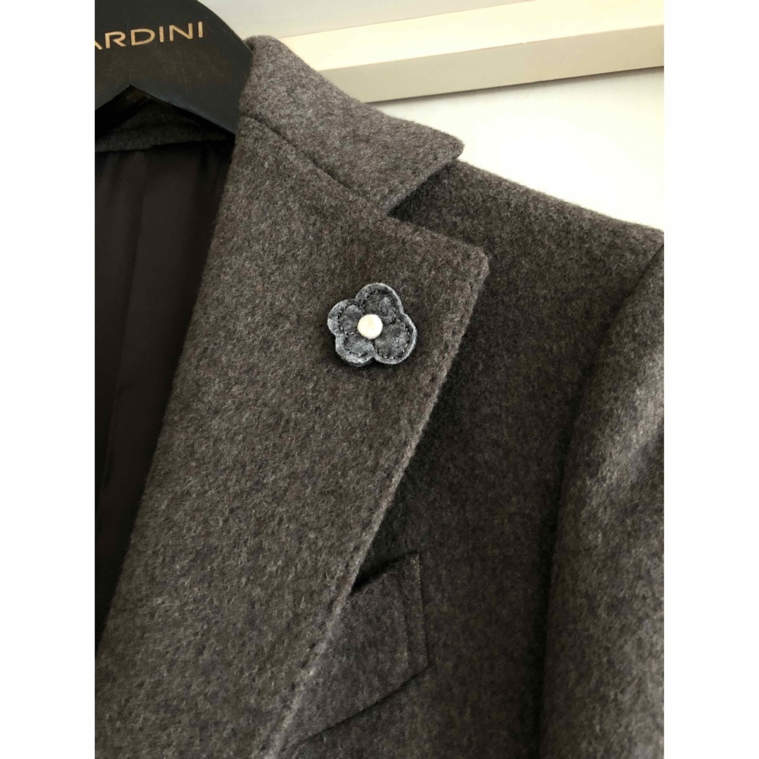 新作商品 ラルディーニ LARDINI キャメルヘアー チェスターコート 44