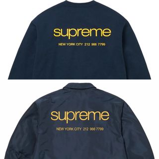 シュプリーム(Supreme)のSupreme NYC COACHES & CREWNECK セットXL (ナイロンジャケット)