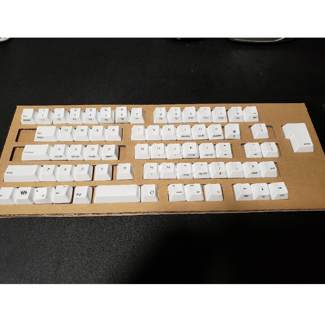 PFU(ピーエフユー)の【Monday様専用】HHKB Professional　キートップセット スマホ/家電/カメラのPC/タブレット(PC周辺機器)の商品写真