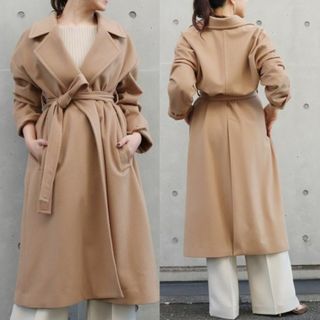 美品 Plage リラックストレンチコート ベージュ 36