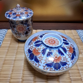 SALE⭐️新品✨深川製磁  ブルーチャイナ   菊中割盛皿  大皿  ⭐️送料無料