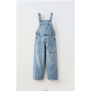 ザラキッズ(ZARA KIDS)のzara kids デニムオーバーオール　サロペット(サロペット/オーバーオール)