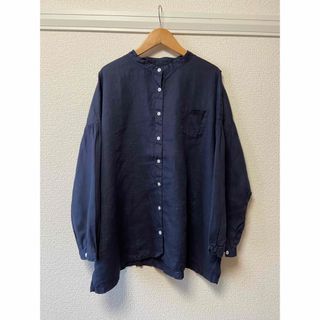 Sunvalley サンバレー 新品 タグ付き ジレ  グレージュ 麻 M