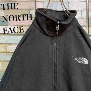 ザノースフェイス(THE NORTH FACE)のザノースフェイス　フリースジャケット　刺繍ロゴ(ブルゾン)