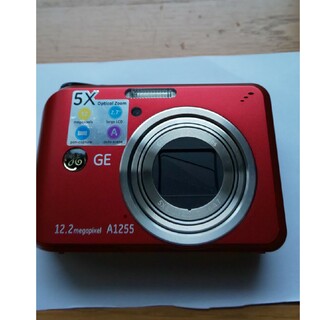 デジタルカメラ　GE　A1255　(アルカリ電池式)(コンパクトデジタルカメラ)