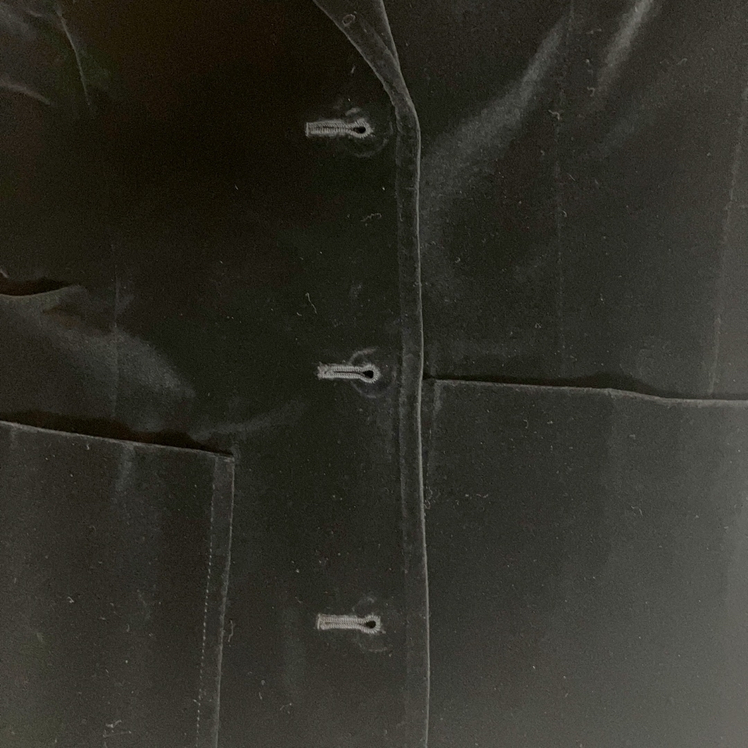 GIVENCHY(ジバンシィ)のジバンシー スーツ セットアップ ベロア ジャケット スカート　6号 レディースのレディース その他(セット/コーデ)の商品写真