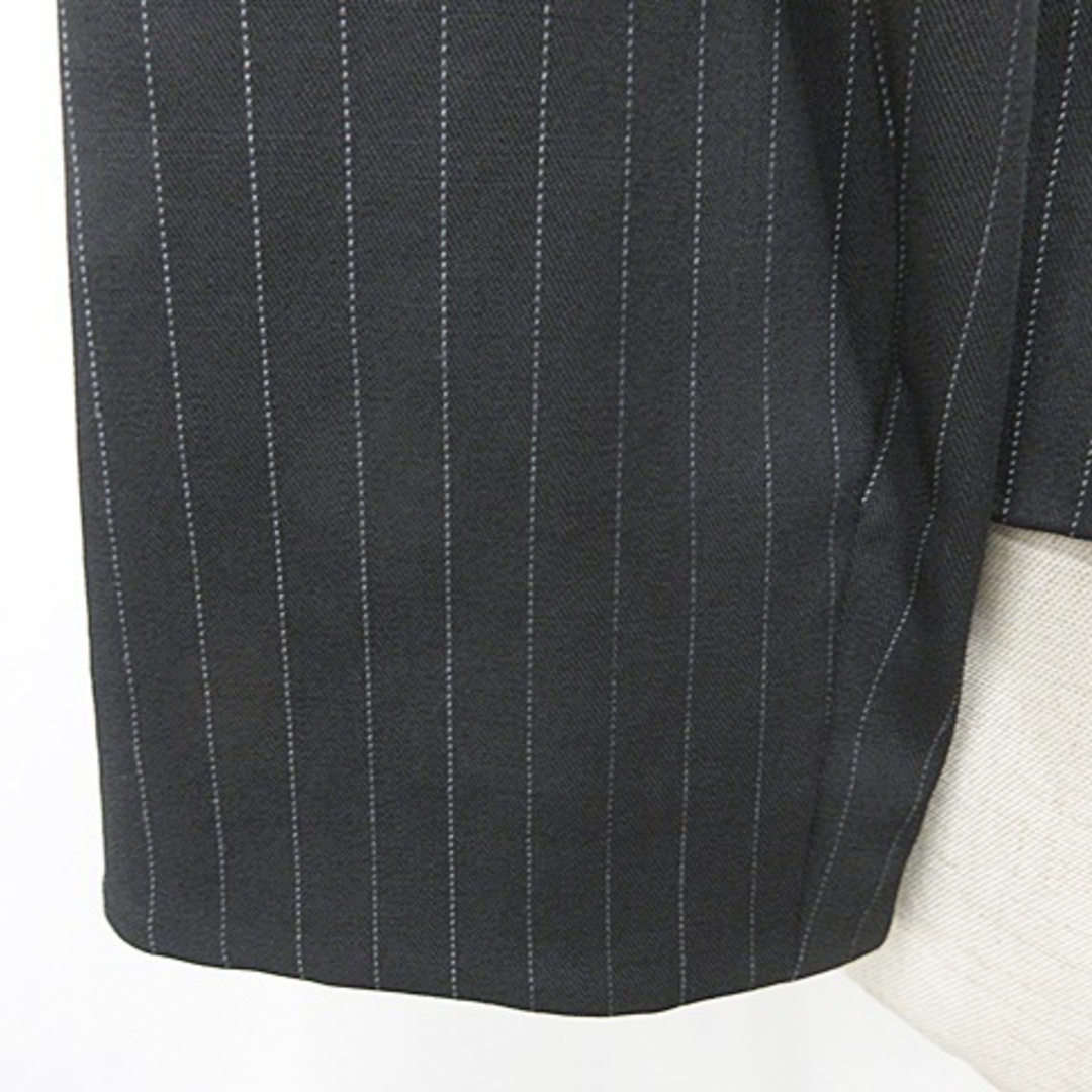 UNTITLED(アンタイトル)のアンタイトル テーラージャケット シングル ストライプ ベンツ 背抜き 黒 1 レディースのジャケット/アウター(その他)の商品写真