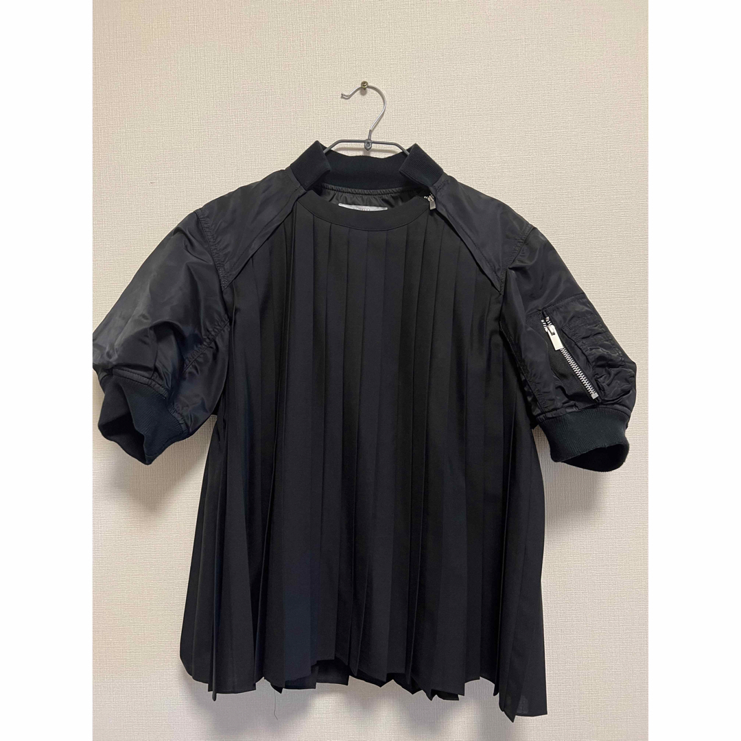 お値下げ????SACAI 2022SS 黒 美品