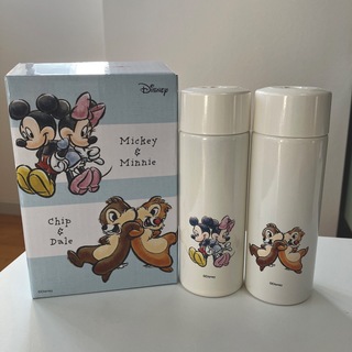 Disney - <新品>ミニー&ユニコーン ストラップ付き水筒 ダイレクト飲み ...