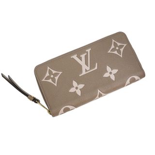 LOUIS VUITTON ルイヴィトン ジッピーウォレット M69794 長財布 モノグラム アンプラント トゥルトレール クレーム/083946