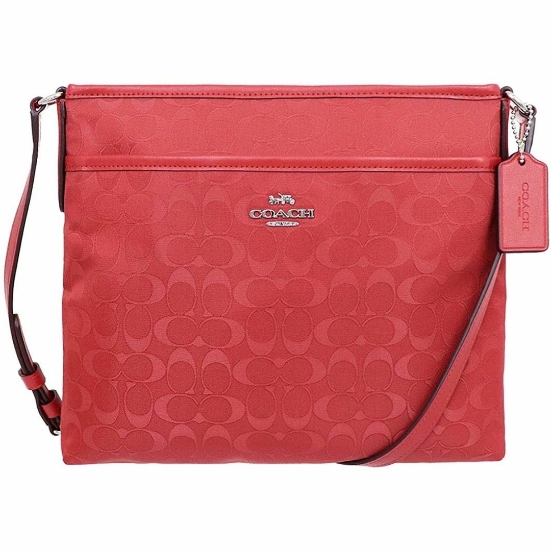 COACH - 新品!シグネチャー・ショルダーバッグ(COACH)の通販 COACH - 新品!シグネチャー・ショルダーバッグ(COACH)の通販