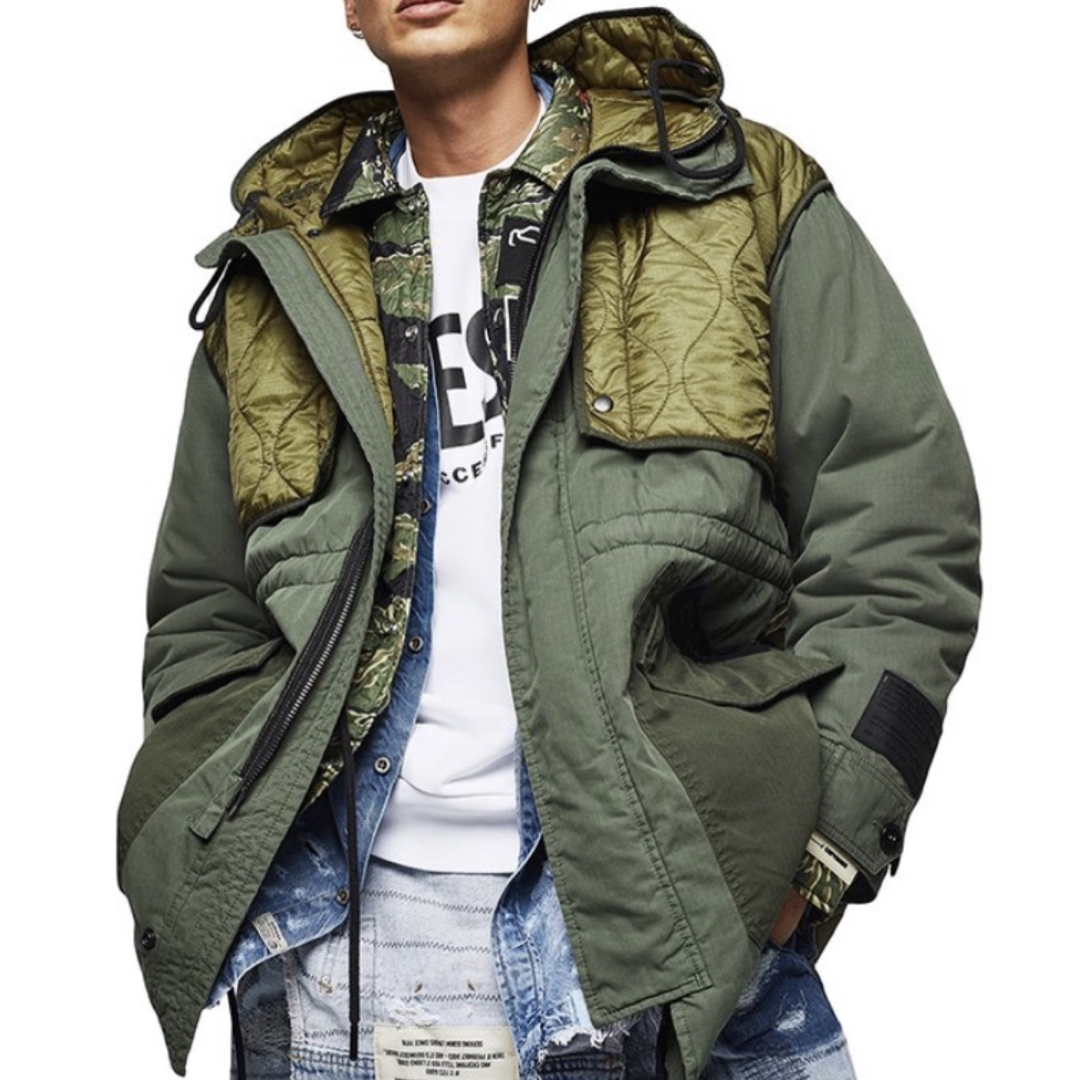 DIESEL モッズコート メンズ Ｌサイズ