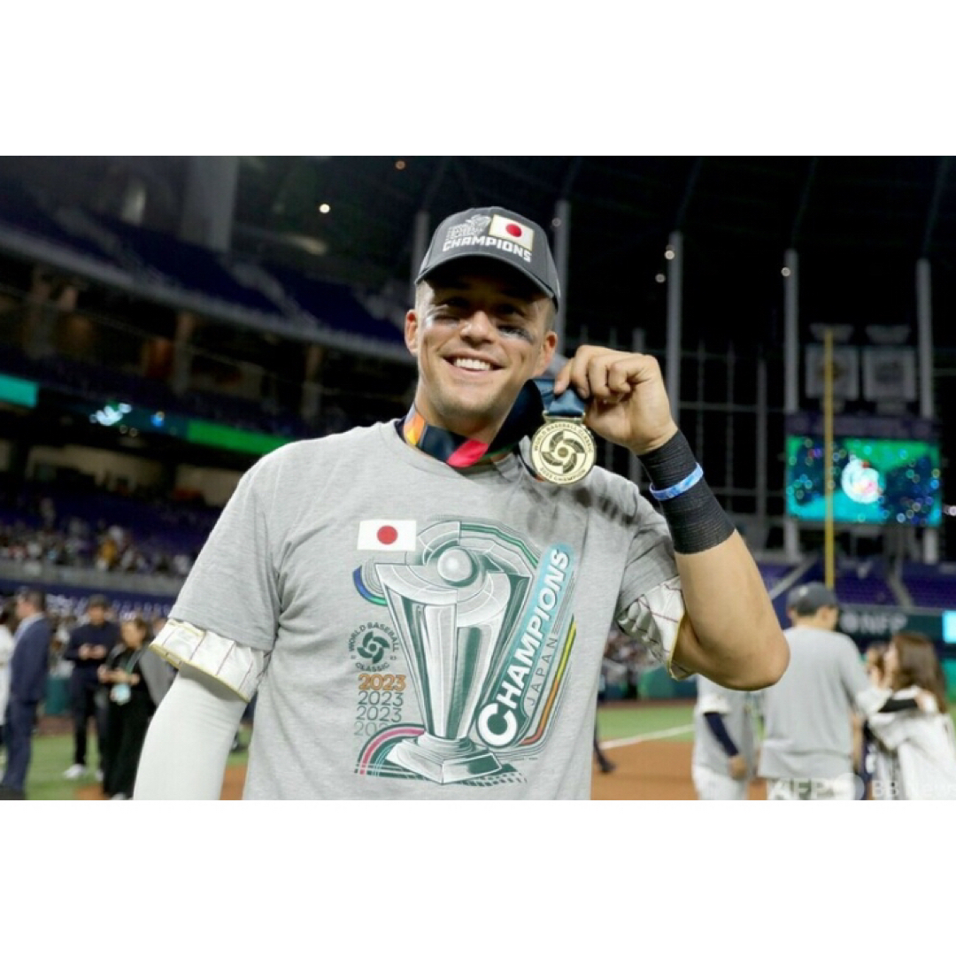 WBC 2023 侍ジャパン優勝記念キャップ　グレー　サイズ調整タイプ　4セット