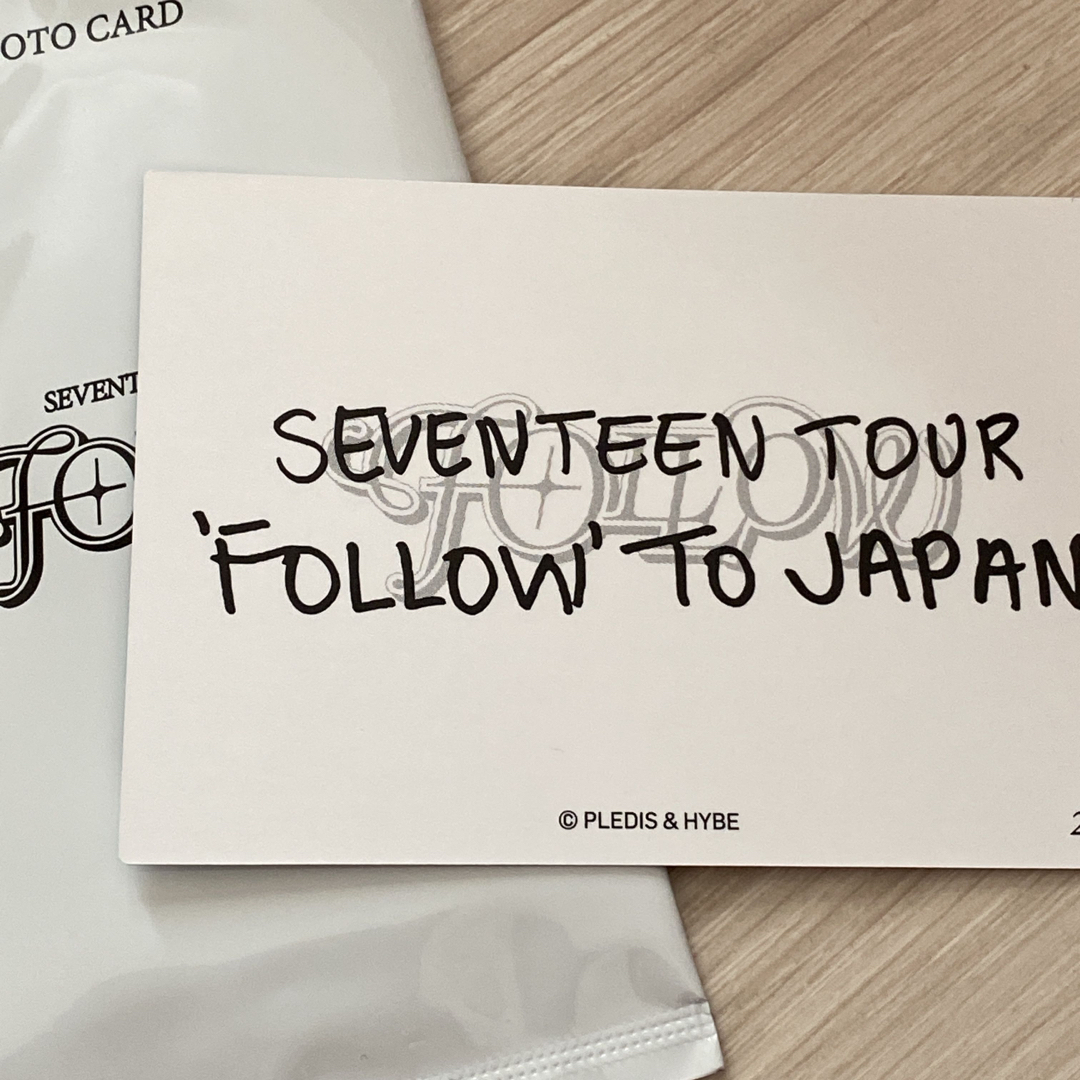 SEVENTEEN(セブンティーン)の'FOLLOW' TO JAPAN トレカ ジョシュア エンタメ/ホビーのタレントグッズ(アイドルグッズ)の商品写真